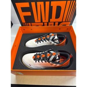 MSCHF BWD Sneakers White Orange Black Two-Way Wearable Shoes New in Box